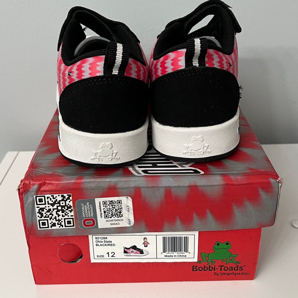 Bobbi-Toads Ohio State youth sneakers - Picture 4 of 5